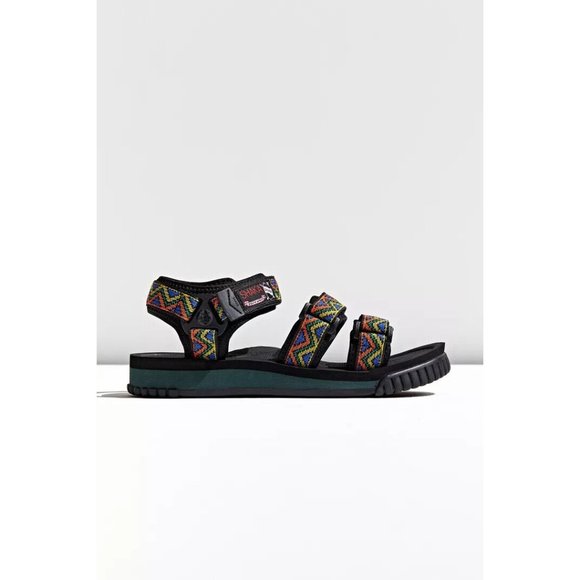SHAKA Neo Bungy Sandals Vintage Throwback Multicolor Mens Size 6 39 main image 5